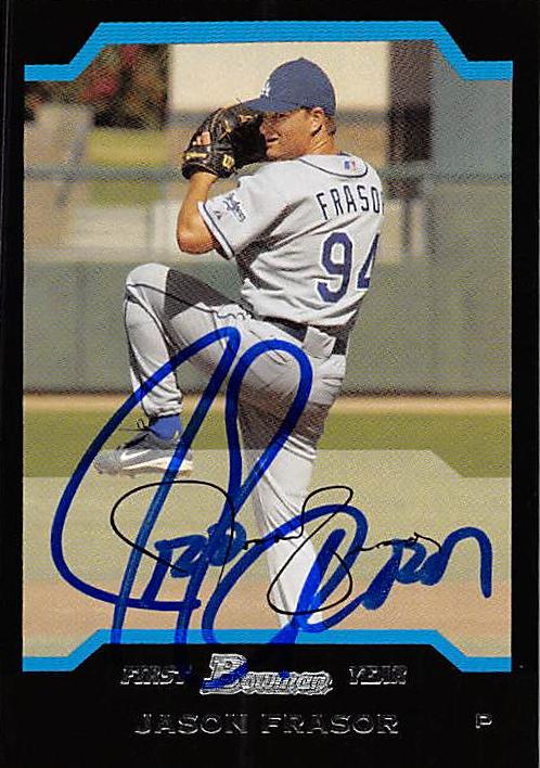 Los Angeles Dodgers Ft 2004 Bowman First Year No. 213 Jason Frasor ed Baseball Card