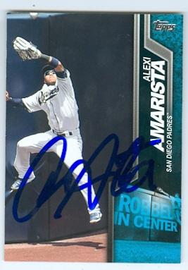 156679 San Diego Padres 2015 Topps No. R2 Robbed in Center Alexi Amarista ed Baseball Card -  Autograph