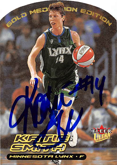 Picture of Autograph 157834 Minnesota Lynx 2000 Fleer Ultra No. 61G Katie Smith Autographed Basketball Card