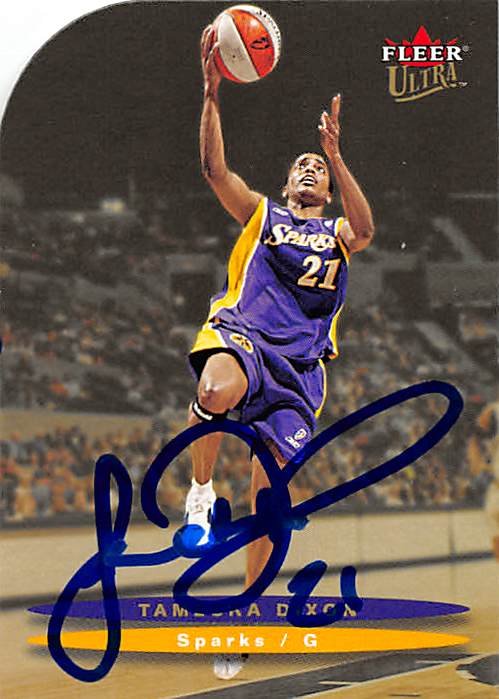Picture of Autograph 157897 Los Angeles Sparks 2003 Fleer Ultra No. 45 Tamecka Dixon Autographed Basketball Card