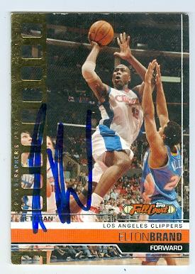 Picture of Autograph 157937 Los Angeles Clippers 2006 Topps Full Court No. 25 Elton Brand Autographed Basketball Card
