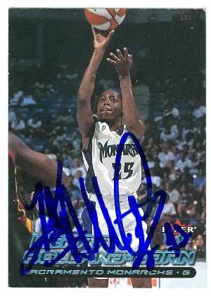 Picture of Autograph 157980 Sacramento Monarchs 2000 Fleer No. 34 Kendra Holland-Corn Autographed Basketball Card