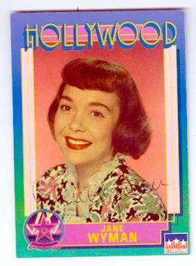 189385 Johnny Belinda Oscar Best Actress 1991 Hollywood Walk of Fame No. 52 Jane Wyman ed Trading Card