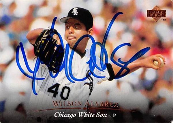 190408 Chicago White Sox Ft 1995 Upper Deck No. 197 Wilson Alvarez ed Baseball Card