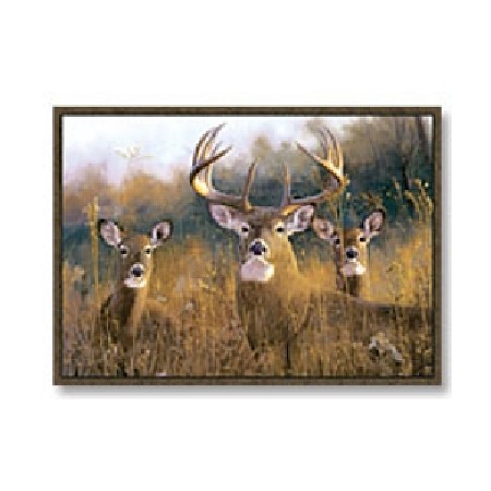 Picture of Custom Printed Rugs BUCK STOPS HERE Buck Stops Here Wildlife Door Mat