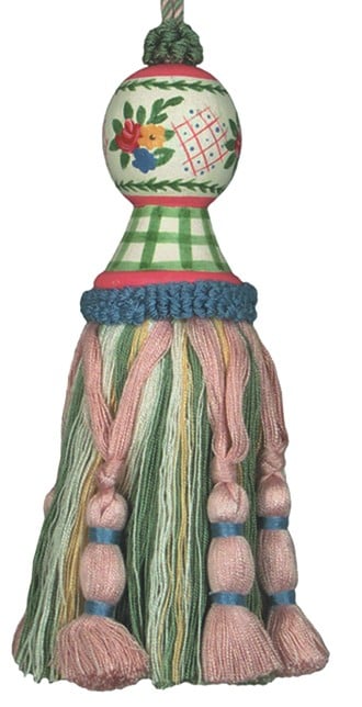 Picture of 123 Creations C201G.7.5 Inch Carolyn Green Tassel