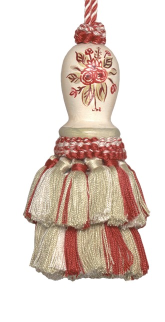 Picture of 123 Creations C546R.5.5 Inch Anita - Red Tassel