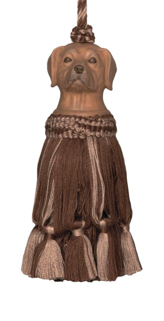 Picture of 123 Creations CB055D-7 Inch Dog - Brown Tassel