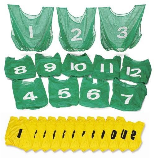 Picture of Everrich EVC-0084 Numbered Vest Pack - 22 x 20 Inch - Set of 12
