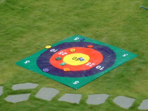 Picture of Everrich EVC-0126 Target Toss - 5 x 5 Feet PVC Mat with 12 Beanbags