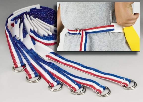 Picture of Everrich EVC-0032 Flag Belt - Adjustable Rip - 16 x 1 Inch - Set of 6 Belts  12 Flags