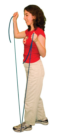 No Latex Exercise Tubing - Green - 25ft - Medium - Versatile Rehabilitation Tool