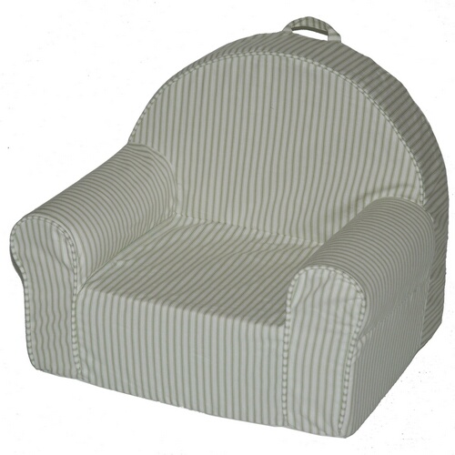 60252 My First Chair - Green Stripe -  Fun Furnishings