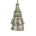 123 Creations C031.5 Inch Issabelle - Sage Checks Tassell 123 Creations C031.5 Inch Issabelle - Sage Checks Tassell