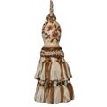 123 Creations C091BR.6 Inch Toile-brown - Hand Painted Tassel 123 Creations C091BR.6 Inch Toile-brown - Hand Painted Tassel