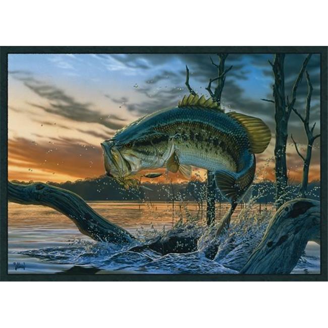 Custom Printed Rugs STRIKE KING Strike King Wildlife Rug - Picture 1 of 1