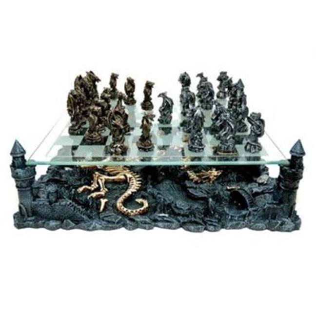 3D Chess Set - Dragon