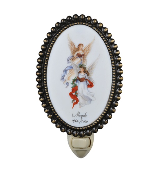 6" High Caroling Angels Nite Lite