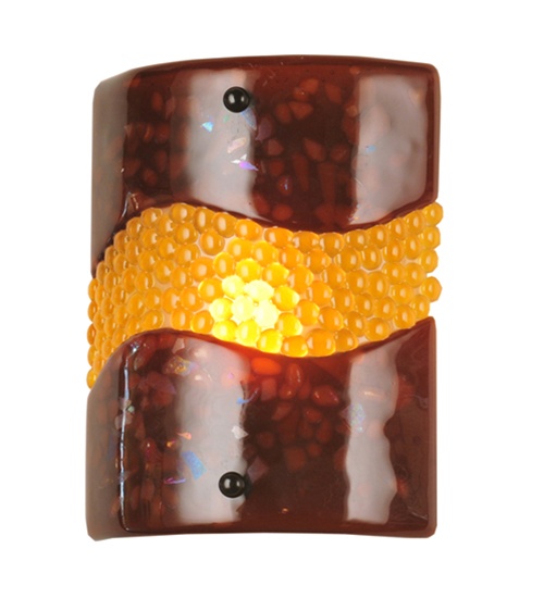 98905 Sabbia Fused Glass Wall Sconce