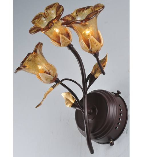82752 Celestial Bouquet 3 Light Wall Sconce