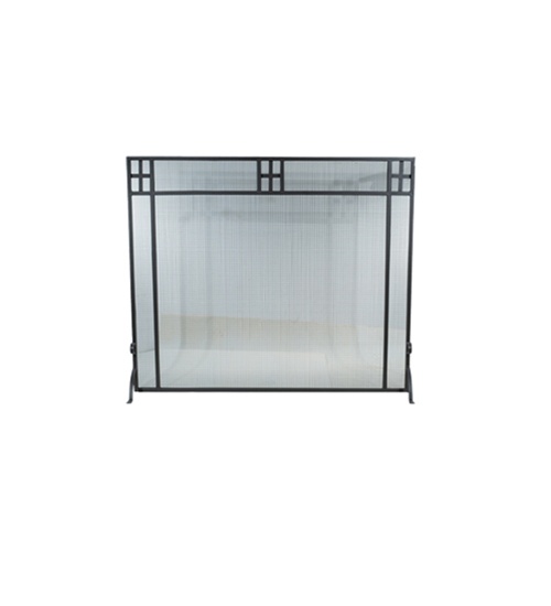 99442 53" W x 45" H Prairie Fireplace Screen