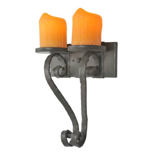99467 Loxley 20" 2 Light Wall Sconce - Bronze