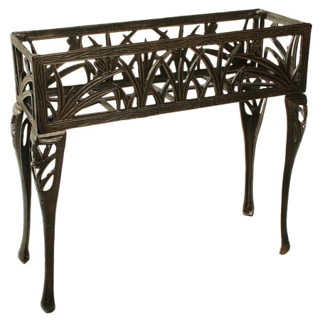 Picture of Oakland Living 5081-AB - Butterfly Rectangular Plant Stand - Antique Bronze