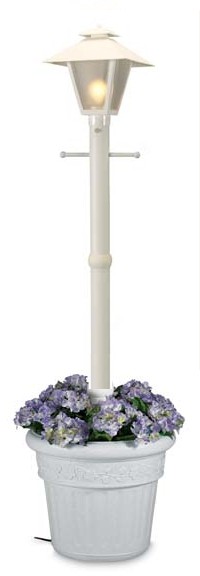 White Planter Lantern