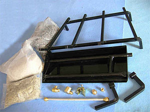 Picture of Bevengo HK-18 18&quot; Hearth Kit - Damper Clamp