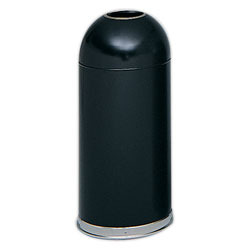 Dome Top with Open Top - Black