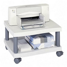 Picture of Safco 1861GR Under Desk Wave Printer Stand in Gray