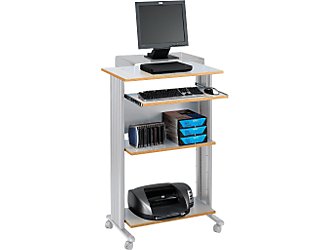 Picture of Safco 1923GR MUV Stand-up Workstation Fixed Height in Gray