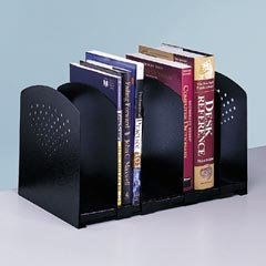 Picture of Safco 3116BL Five Section Adjustable Book Rack - Black