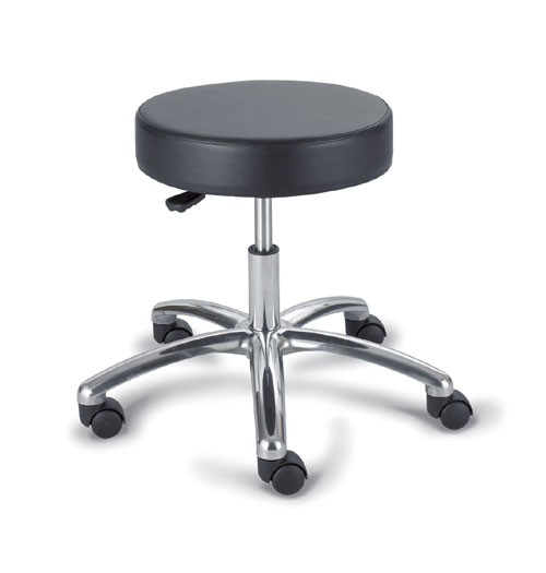 Picture of Safco 3431BL Lab Stool-Pneumatic no Back in Black