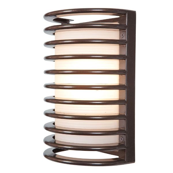 Picture of Accesslighting 20010MG-BRZ-RFR Bermuda Marine Grade 1 Light Wet Location Bulkhead- Bronze