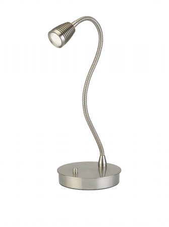 Accesslighting 72001LEDD-BS TaskWerx Flex Gooseneck LED Task Lamp, Brushed Steel