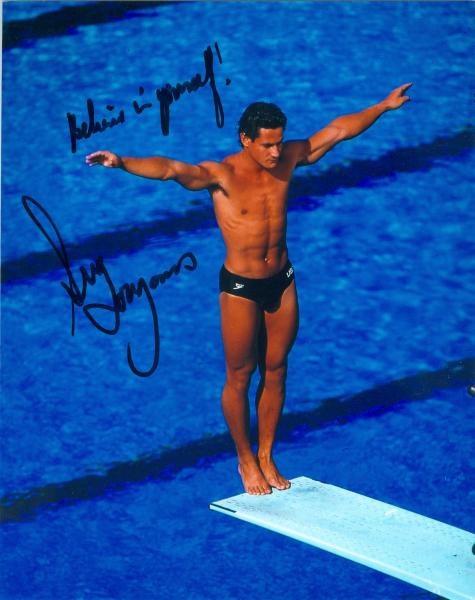 Warehouse  Olympic Diver Image No. 21 Greg Louganis ed 8 x 10 in. Photo