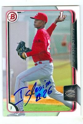 Cincinnati Reds Cuba 2015 Topps Bowman No. Bp103 Rookie Raisel Iglesias ed Baseball Card