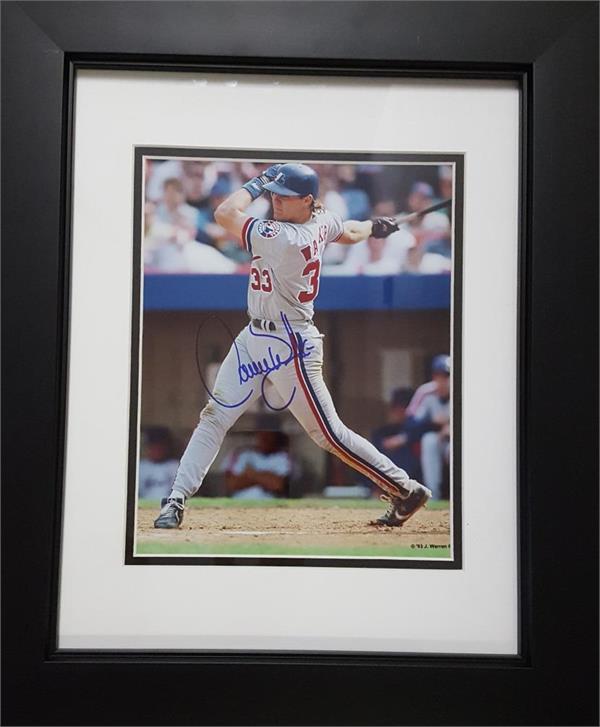 Montreal Expos Cf  Matted & Framed Larry Walker ed 8 x 10 in. Photo