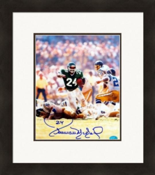 New York Jets Image No. 3 Matted & Framed Freeman Mcneil ed 8 x 10 in. Photo