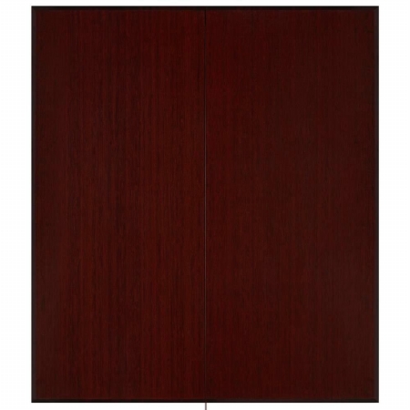 Picture of Anji Mountain AMB0500-1011 Bamboo Tri-Fold Plush Chairmat with No Lip- Dark Cherry - 42 x 48 in.