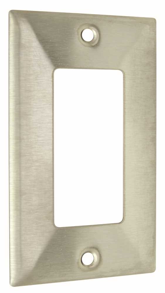 Picture of Hubbell Wiring SS26 1 Gang Gfci Stainless Steel Wallplate 