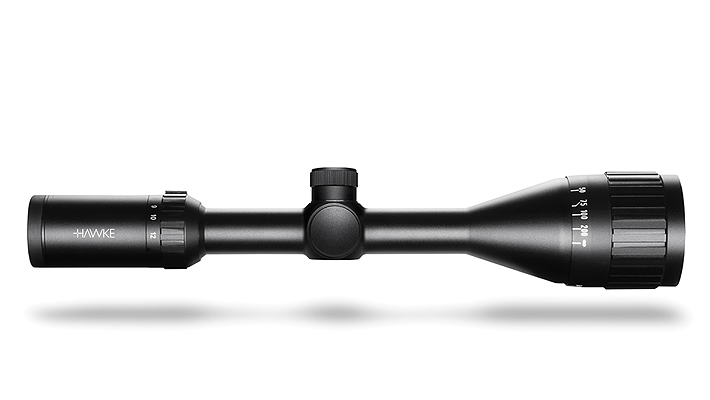 Picture of Hawke Sport Optics 14252 4 - 12 x 50 mm Vantage AO Scope with Mil Dot Illuminated Reticle- Black