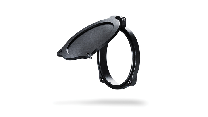Hawke Sport Optics 61012 56 mm Metal Flip Cover- Black