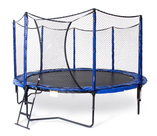 Picture of JumpSport UNJ-U-21245-00 14 ft. PowerBounce Trampoline System with Model 480 Safety Net Enclosure Combo