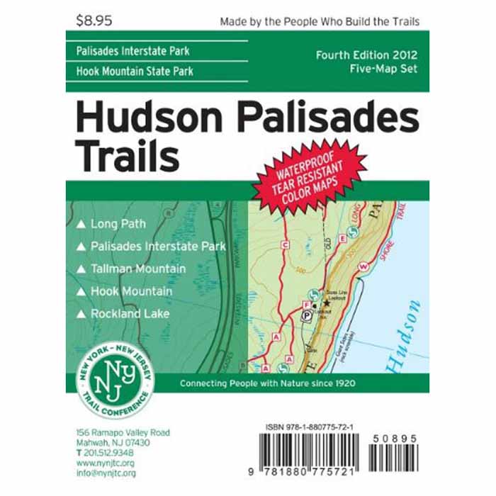 Picture of Ny-Nj Trail Conference 103416 Hudson Palisades Trails Map