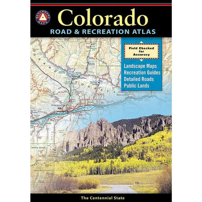 Picture of Benchmark 104222 Colorado Road & Recreation Atlas Book