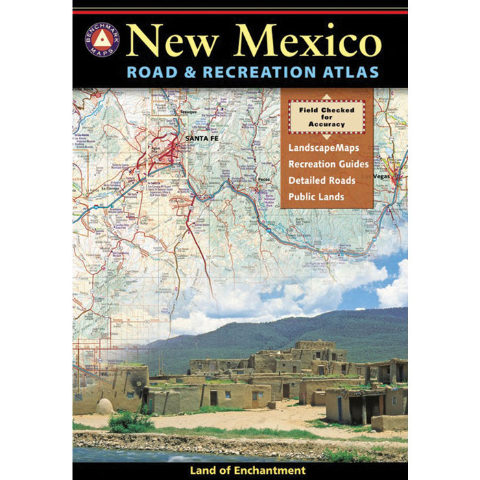 104227 New Mexico Road & Recreation Atlas Book