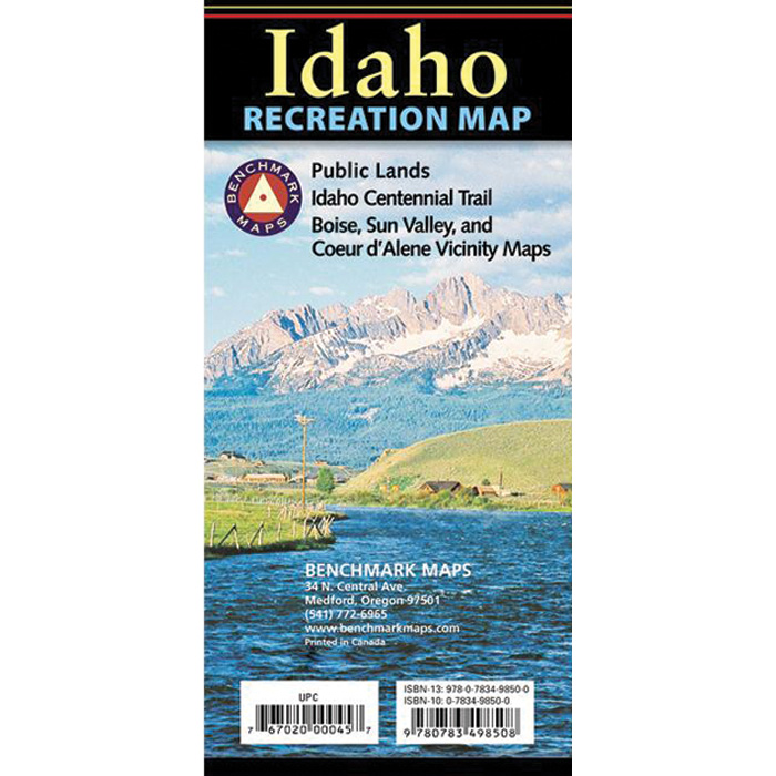 Picture of Benchmark 104238 Idaho Recreation Map