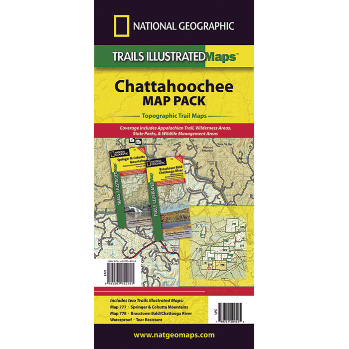 Picture of National Geographic 104267 Chattahoochee Map Pack